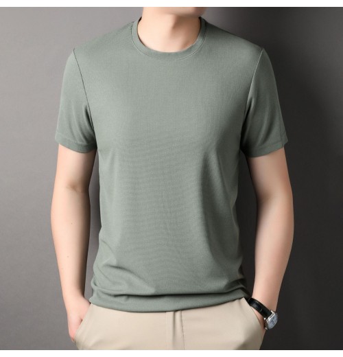 Heier Verkauf(50% Rabatt)Atmungsaktives T-Shirt aus geprgtem Stoff Heier Verkauf(50% Rabatt)Atmungsaktives T-Shirt aus geprgtem Stoff