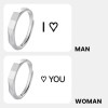 Verstellbarer Skulptur-Ring - Ich liebe dich Romantik Geschenk Verstellbarer Skulptur-Ring - Ich liebe dich Romantik Geschenk
