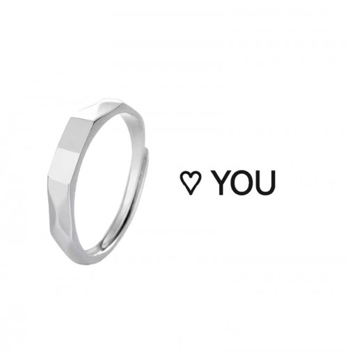 Verstellbarer Skulptur-Ring - Ich liebe dich Romantik Geschenk Verstellbarer Skulptur-Ring - Ich liebe dich Romantik Geschenk