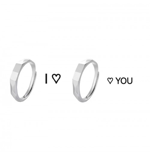Verstellbarer Skulptur-Ring - Ich liebe dich Romantik Geschenk Verstellbarer Skulptur-Ring - Ich liebe dich Romantik Geschenk