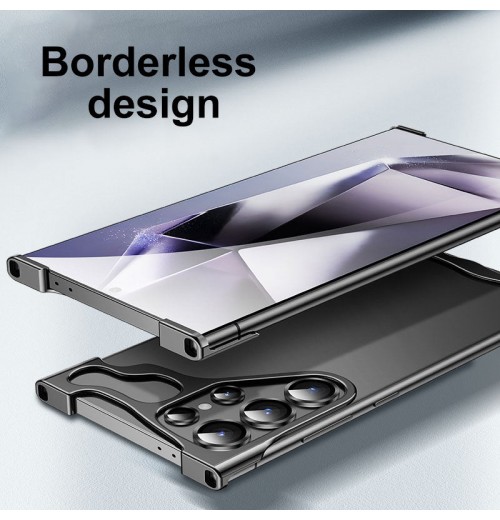 Kreative, speziell geformte Metall-Handyhülle für Samsung S24/23 Kreative, speziell geformte Metall-Handyhülle für Samsung S24/23