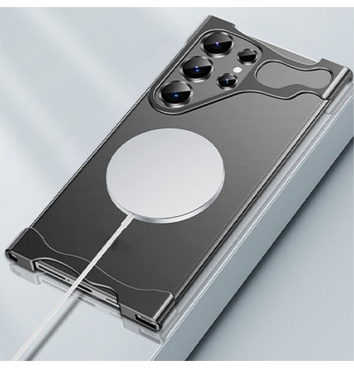 Kreative, speziell geformte Metall-Handyhülle für Samsung S24/23 Kreative, speziell geformte Metall-Handyhülle für Samsung S24/23