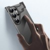 Kreative, speziell geformte Metall-Handyhülle für Samsung S24/23 Kreative, speziell geformte Metall-Handyhülle für Samsung S24/23