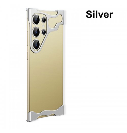Kreative, speziell geformte Metall-Handyhülle für Samsung S24/23 Kreative, speziell geformte Metall-Handyhülle für Samsung S24/23