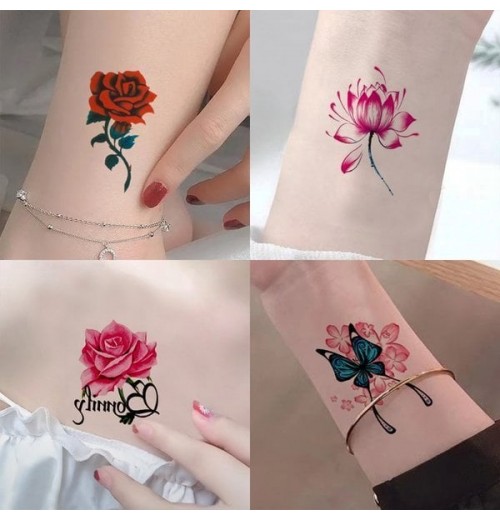 Trendy 3D Tattoo Aufkleber Trendy 3D Tattoo Aufkleber