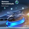 Solar rotierenden Hubschrauber geformt Auto Parfüm Diffusor Solar rotierenden Hubschrauber geformt Auto Parfüm Diffusor