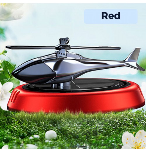 Solar rotierenden Hubschrauber geformt Auto Parfüm Diffusor Solar rotierenden Hubschrauber geformt Auto Parfüm Diffusor