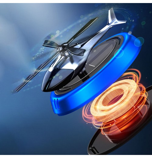 Solar rotierenden Hubschrauber geformt Auto Parfüm Diffusor Solar rotierenden Hubschrauber geformt Auto Parfüm Diffusor