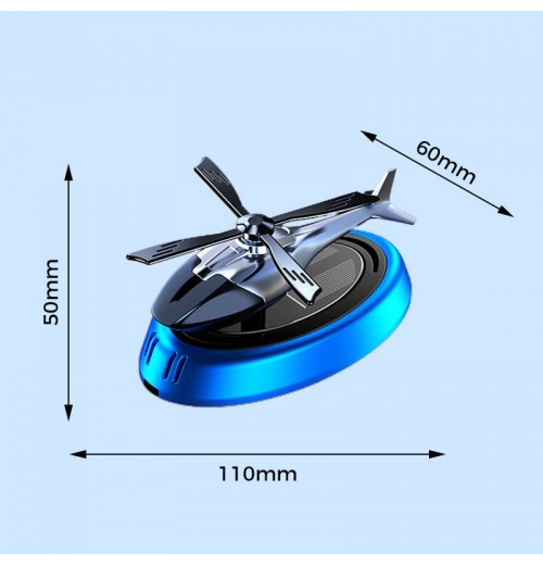 Solar rotierenden Hubschrauber geformt Auto Parfüm Diffusor Solar rotierenden Hubschrauber geformt Auto Parfüm Diffusor