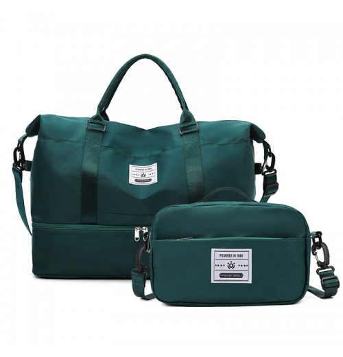Reisetasche mit groem Fassungsvermgen und Kulturbeutel Reisetasche mit groem Fassungsvermgen und Kulturbeutel
