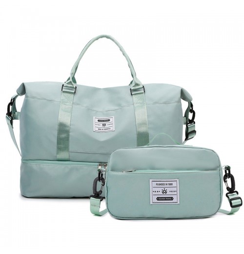 Reisetasche mit groem Fassungsvermgen und Kulturbeutel Reisetasche mit groem Fassungsvermgen und Kulturbeutel