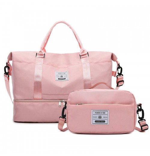 Reisetasche mit groem Fassungsvermgen und Kulturbeutel Reisetasche mit groem Fassungsvermgen und Kulturbeutel