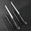 Tragbares gerades Campingmesser aus Edelstahl mit Scheide Tragbares gerades Campingmesser aus Edelstahl mit Scheide