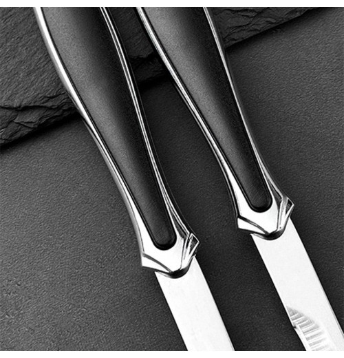 Tragbares gerades Campingmesser aus Edelstahl mit Scheide Tragbares gerades Campingmesser aus Edelstahl mit Scheide
