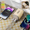 Reisefreundliche 10000mAh Powerbank mit Doppelkabelladegert Reisefreundliche 10000mAh Powerbank mit Doppelkabelladegert
