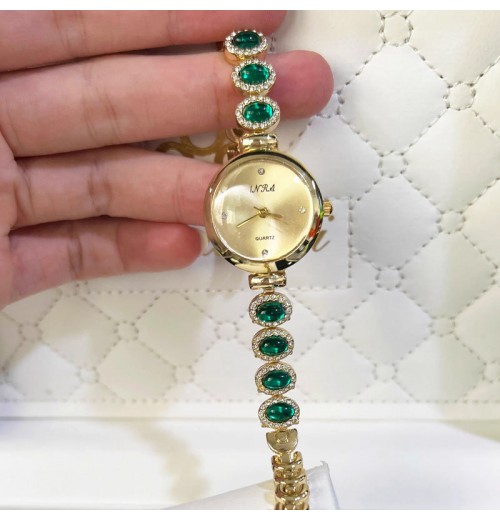 Trendige runde Retro-Armbanduhr für Damen Trendige runde Retro-Armbanduhr für Damen