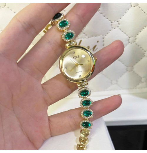 Trendige runde Retro-Armbanduhr für Damen Trendige runde Retro-Armbanduhr für Damen