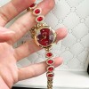Trendige runde Retro-Armbanduhr für Damen Trendige runde Retro-Armbanduhr für Damen