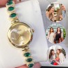 Trendige runde Retro-Armbanduhr für Damen Trendige runde Retro-Armbanduhr für Damen