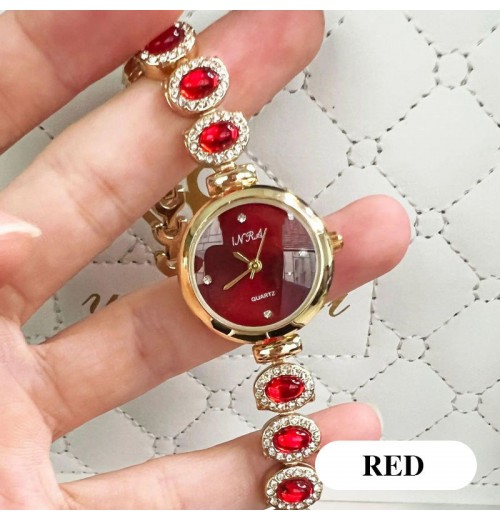 Trendige runde Retro-Armbanduhr für Damen Trendige runde Retro-Armbanduhr für Damen