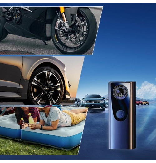 Portable High-pressure Car Tire Inflator Pump Portable High-pressure Car Tire Inflator Pump