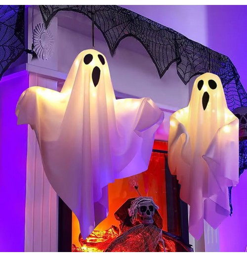 Leuchtendes Gespenst Kronleuchter für Halloween Party Dekoration Leuchtendes Gespenst Kronleuchter für Halloween Party Dekoration
