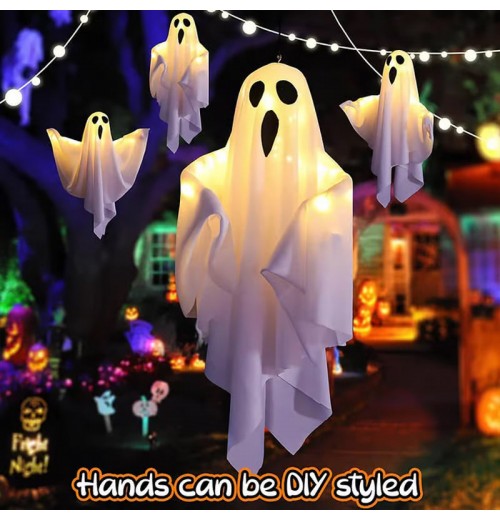 Leuchtendes Gespenst Kronleuchter für Halloween Party Dekoration Leuchtendes Gespenst Kronleuchter für Halloween Party Dekoration