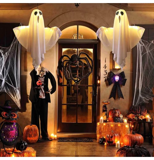 Leuchtendes Gespenst Kronleuchter für Halloween Party Dekoration Leuchtendes Gespenst Kronleuchter für Halloween Party Dekoration
