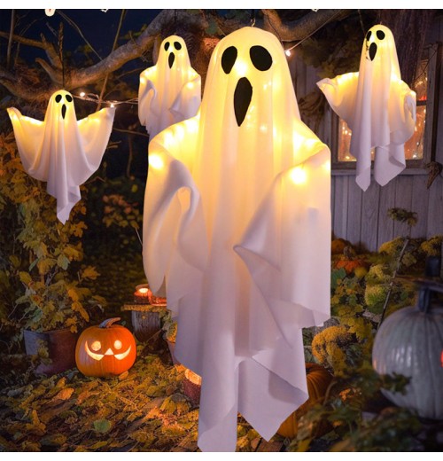 Leuchtendes Gespenst Kronleuchter für Halloween Party Dekoration Leuchtendes Gespenst Kronleuchter für Halloween Party Dekoration
