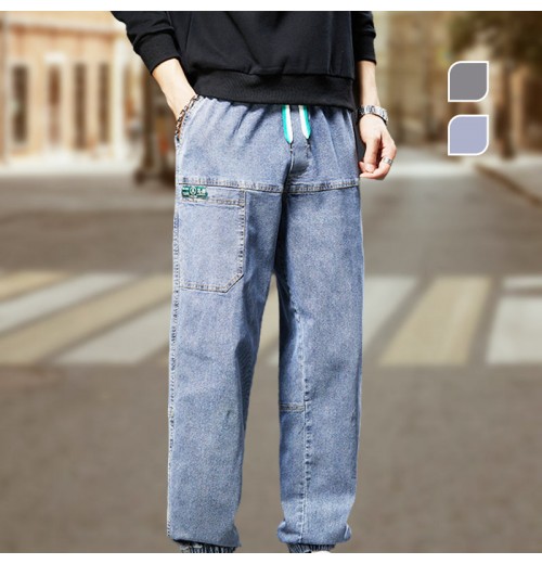 Locker sitzende Hose mit Kordelzug für Herren Locker sitzende Hose mit Kordelzug für Herren