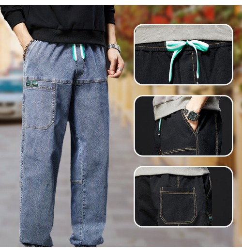 Locker sitzende Hose mit Kordelzug für Herren Locker sitzende Hose mit Kordelzug für Herren