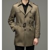 Seasonal PromotionsMen's Double Breasted Windbreaker Jacket Seasonal PromotionsMen's Double Breasted Windbreaker Jacket