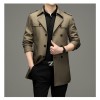 Seasonal PromotionsMen's Double Breasted Windbreaker Jacket Seasonal PromotionsMen's Double Breasted Windbreaker Jacket
