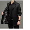 Seasonal PromotionsMen's Double Breasted Windbreaker Jacket Seasonal PromotionsMen's Double Breasted Windbreaker Jacket