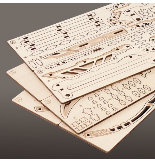 3D-Militrmesser-Holzpuzzle 3D-Militrmesser-Holzpuzzle