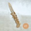 3D-Militrmesser-Holzpuzzle 3D-Militrmesser-Holzpuzzle