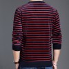 Warmer modischer Herren-Streifenpullover Warmer modischer Herren-Streifenpullover