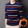 Warmer modischer Herren-Streifenpullover Warmer modischer Herren-Streifenpullover