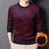 Warmer modischer Herren-Streifenpullover Warmer modischer Herren-Streifenpullover