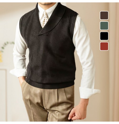 Weihnachtsverkauf - 49 % RABATT Elegante Strickweste im Slim Fit für Herren Weihnachtsverkauf - 49 % RABATT Elegante Strickweste im Slim Fit für Herren