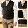 Weihnachtsverkauf - 49 % RABATT Elegante Strickweste im Slim Fit für Herren Weihnachtsverkauf - 49 % RABATT Elegante Strickweste im Slim Fit für Herren